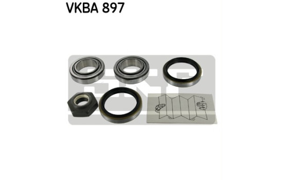 Wheel bearing VKBA 897 SKF