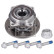 Wheel bearing with ABS impulse ring and mounting material 182438 FEBI