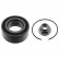 Wheel bearing with ABS - impulse ring, axle nut and circlip 100177 FEBI