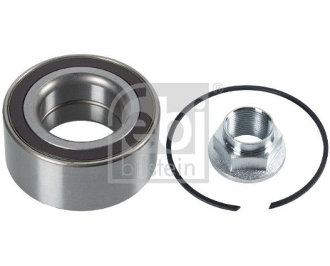 Wheel bearing with ABS - impulse ring, axle nut and circlip 100177 FEBI, Image 2