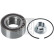Wheel bearing with ABS - impulse ring, axle nut and circlip 100177 FEBI, Thumbnail 2