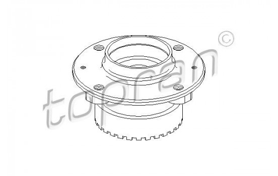 Wheel Hub 722 253 Topran