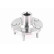 Wheel Hub Original VAICO Quality V25-1448, Thumbnail 8