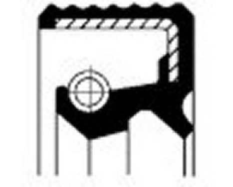 Seal ring, drive shaft (oil pump), Image 2