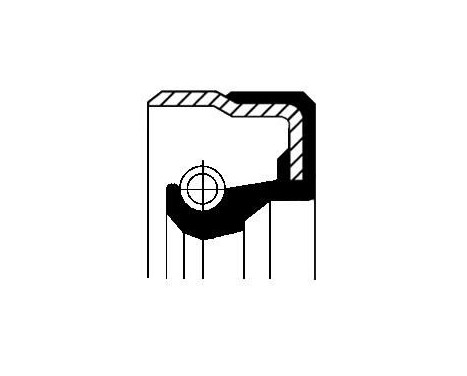 Shaft Seal, wheel hub, Image 2