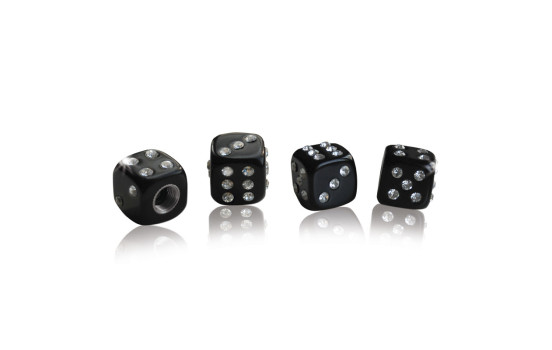 Foliatec valve caps Crystal Cube