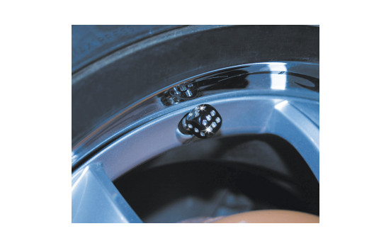 Foliatec valve caps Crystal Cube, Image 2
