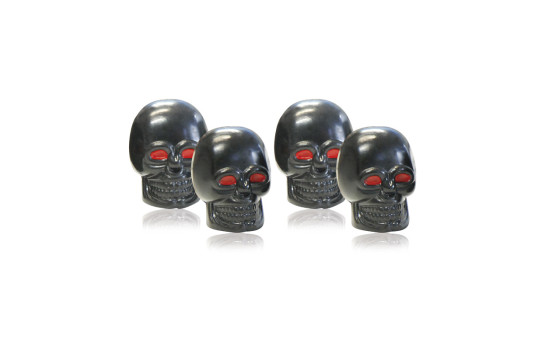 Foliatec valve caps Skull