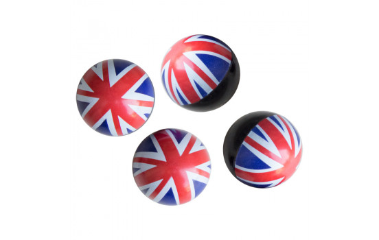 Simoni Racing valve caps UK Flag