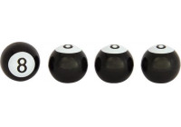 Universal valve caps 8-ball