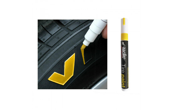 Simoni Racing Tire Pin Yellow