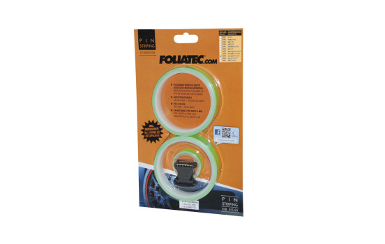 Foliatec PIN-Striping Neon Green 4-piece, Image 4