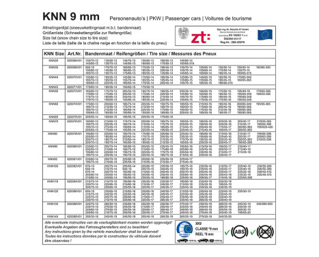 Snow chains ProPlus 9mm KNN140, Image 6