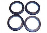 Sinatec Centering Rings 60.1->54.1mm Black 4 pieces