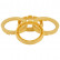 TPI ​Centering Rings 64.0->54.1mm Yellow 4 pieces