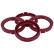TPI ​Centering rings 64.0->56.1mm Red 4 pieces, Thumbnail 2
