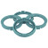 TPI ​Centering rings 64.0->60.1mm Blue 4 pieces, Thumbnail 2