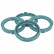 TPI Centering Rings 67.1->60.1mm Sky Blue 4 pieces