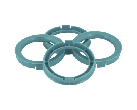 TPI Centering Rings 67.1->60.1mm Sky Blue 4 pieces, Image 2