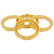 TPI ​Centering Rings 69.1->54.1mm Yellow 4 pieces