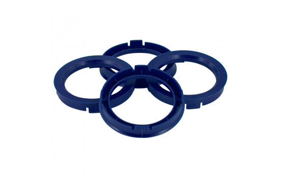 TPI ​Centering Rings 69.1 > 56.6mm Blue 4 pcs