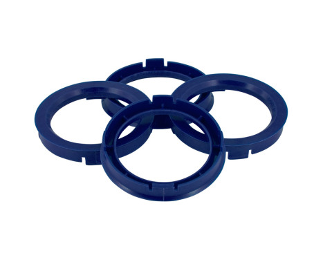 TPI ​Centering Rings 69.1 > 56.6mm Blue 4 pcs, Image 2