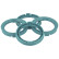 TPI Centering Rings 72.5->60.1mm Sky Blue 4 pieces