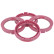 TPI ​Centering Rings 72.5->64.1mm Pink 4 pieces, Thumbnail 2