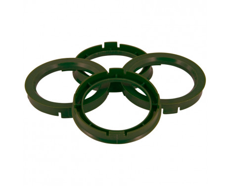 TPI Centering Rings 73.0->65.1mm Olive Green 4 pieces
