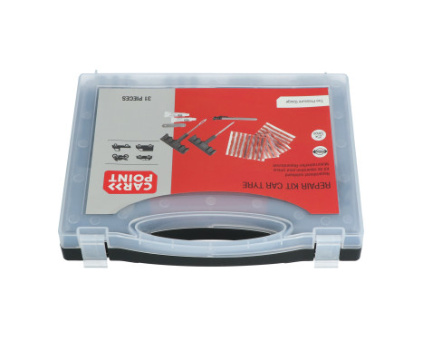 Carpoint Tire Repair Kit – 31-piece with metal handles, Image 6