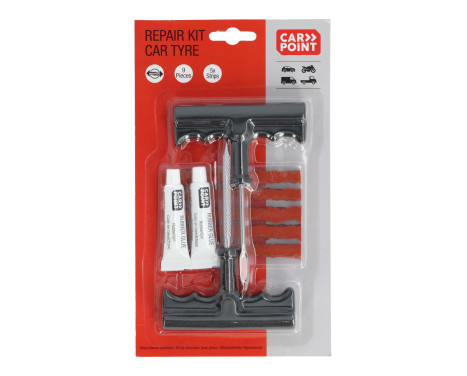Carpoint Tire Repair Kit 9-piece, Image 3