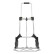 Foldable aluminium transport trolley 70kg, Thumbnail 3