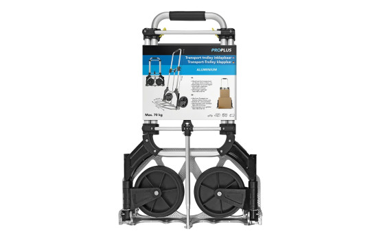 Foldable aluminium transport trolley 70kg, Image 7