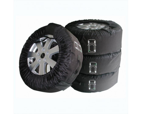 Tire covers Profi set of 4 XL