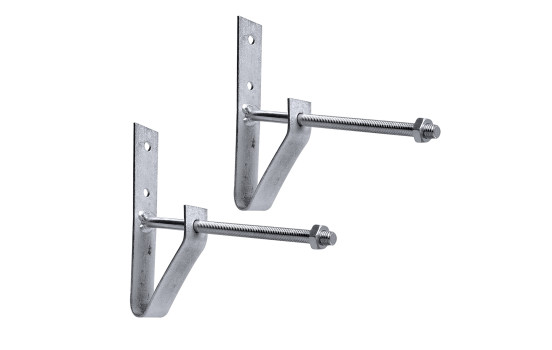 Tyre holder set 2 pieces wall mount