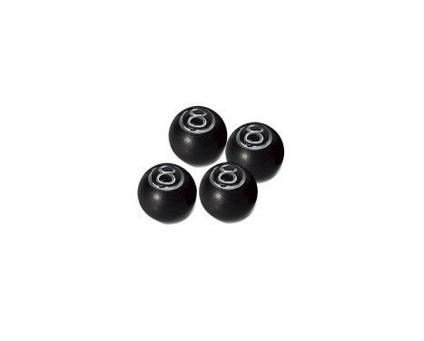 Simoni Racing valve caps 8-Ball