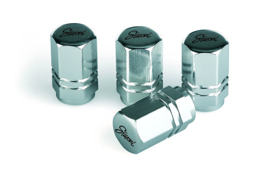 Simoni Racing valve caps Exagonal