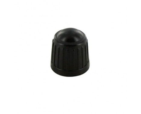 Valve cap black plastic 4 pieces