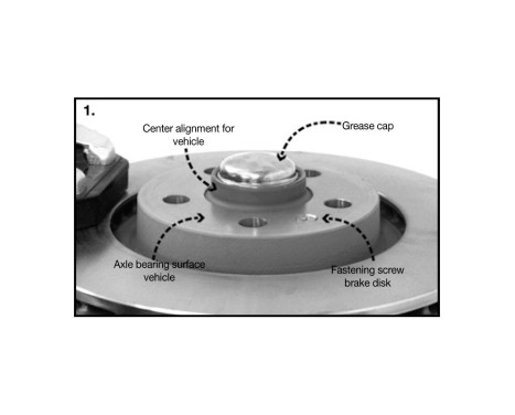 H&R DRA-System Wheel spacer set 100mm per axle - Pitch size 5x120 - Hub 74.0mm - Bolt size M14x1.25 -, Image 2