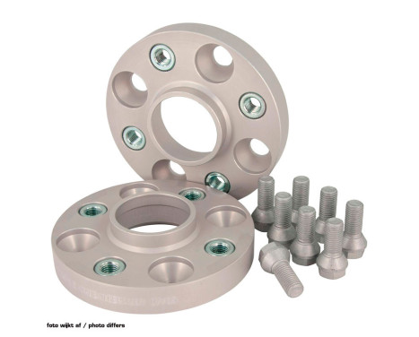 H&R DRA-System Wheel spacer set 50mm per axle - Plug size 5x112 - Hub 66,5mm - Bolt size M14x1,5 -