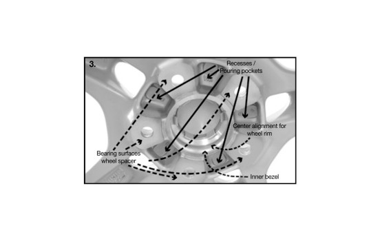 H&R DRA-System Wheel spacer set 80mm per axle - Plug size 5x112 - Hub 66.5mm - Bolt size M14x1.5 -, Image 4