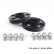 H&R DRA-System Wheel spacer set 90mm per axle - Pitch size 5x120 - Hub 74.0mm - Bolt size M14x1.25 -