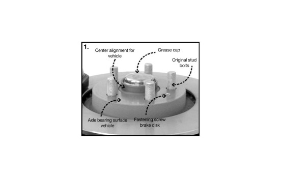 H&R DRM-System Wheel spacer set 44mm per axle - Plug size 5x108 - Hub 63.3mm - Bolt size M14x1.5 - F, Image 2