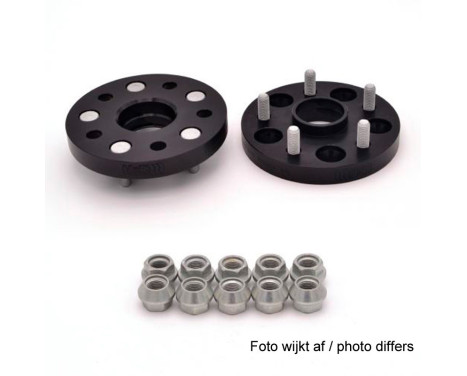 H&R DRM System Wheel spacer set 50mm per axle - Pitch size 5x120 - Hub 64.0mm - Bolt size M14x1.5 -
