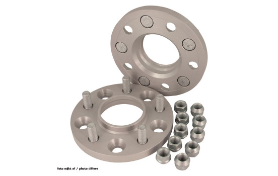H&R DRM-System Wheel spacer set 60mm per axle - Plug size 5x120 - Hub 64.0mm - Bolt size M14x1.5 - H