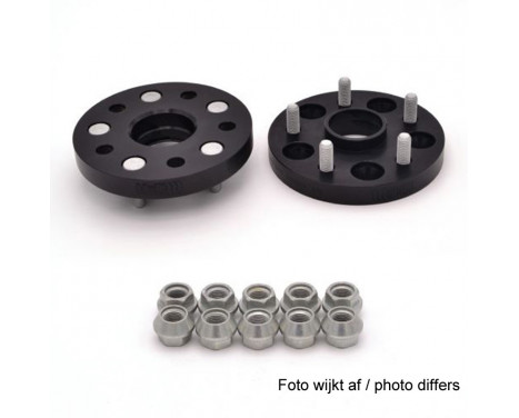H&R DRM-System Wheel spacer set 90mm per axle - Plug size 5x120 - Hub 72.5mm - Bolt size M14x1.5 - L