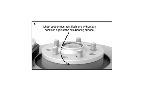 H&R DRS-System Wheel spacer set 30mm per axle - Pitch size 5x114.3 - Hub 67.1mm - Bolt size M12x1.5 -, Image 6