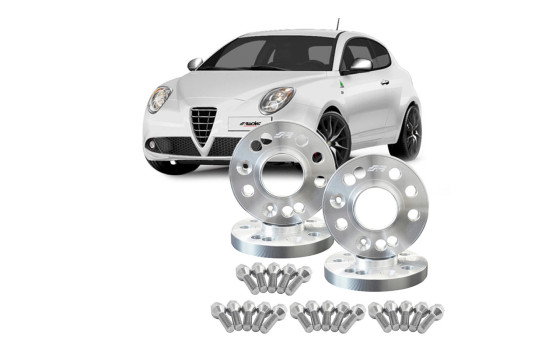 Simoni Racing Aluminum Wheel Spacer Set - 2x12mm - 2x16mm for Alfra Romeo Mito