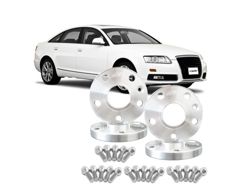 Simoni Racing Aluminum Wheel Spacer Set - 2x13mm(VA) - 2x20mm(AA) (Hub 57.1mm) including wheel bolt