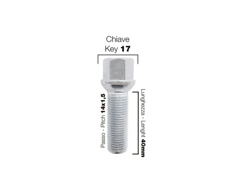 Simoni Racing Aluminum Wheel Spacer Set - 2x13mm(VA) - 2x20mm(AA) (Hub 57.1mm) including wheel bolt, Image 4